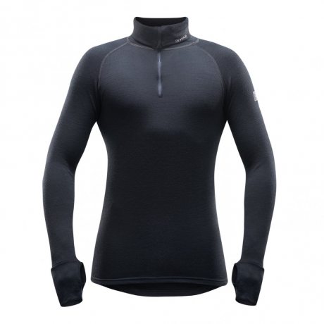 Devold Expedition Man Zip Neck black