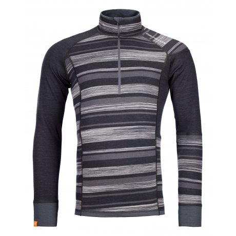 Ortovox 210 SUPERSOFT ZIP NECK M black raven