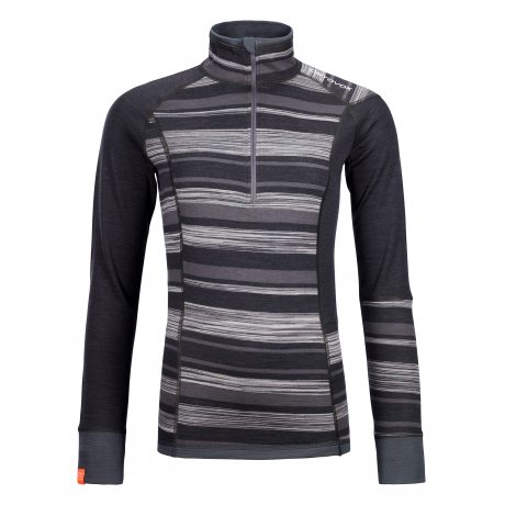 Ortovox 210 SUPERSOFT ZIP NECK W black raven