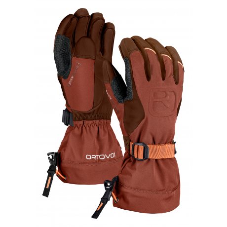 Ortovox FREERIDE GLOVE M clay orange