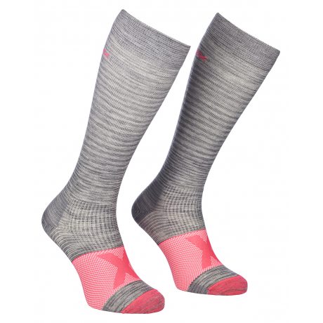 Ortovox TOUR COMPRESSION LONG SOCKS W grey blend