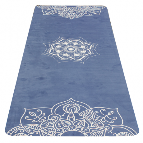 YATE YOGA MAT 4 mm - modrá