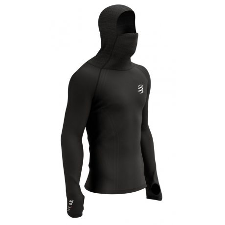 COMPRESSPORT 3D THERMO ULTRALIGHT RACING HOODIE black