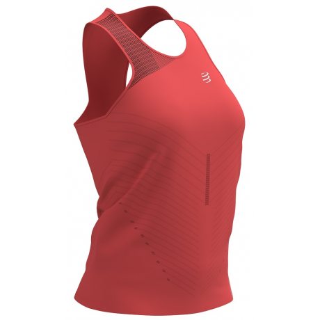 COMPRESSPORT PERFORMANCE SINGLET W coral