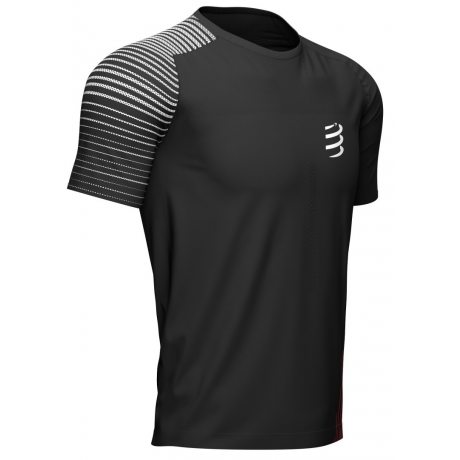 COMPRESSPORT PERFORMANCE SS TSHIRT black/red