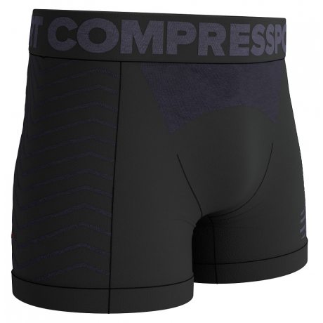 COMPRESSPORT SEAMLESS BOXER M black/grey