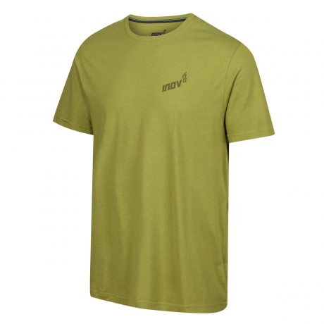 Inov-8 GRAPHIC TEE &quot;BRAND&quot; M green