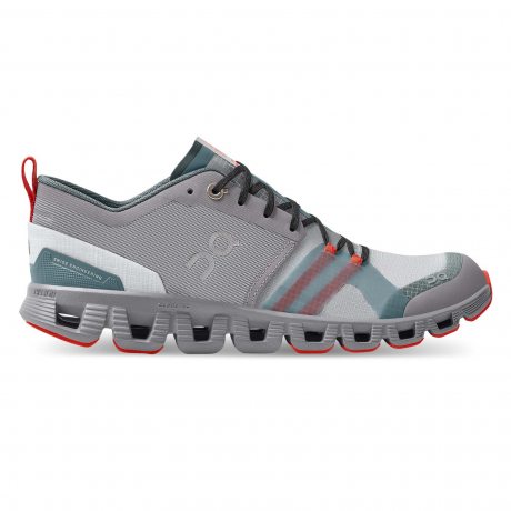 On Cloud X Shift alloy/red W 38-99121