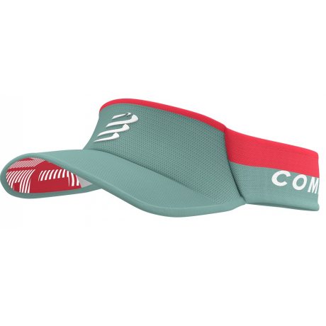 COMPRESSPORT VISOR ULTRALIGHT SILVER pine/red clay