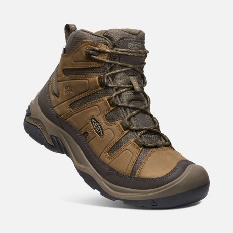 KEEN CIRCADIA MID WP M bison/brindle