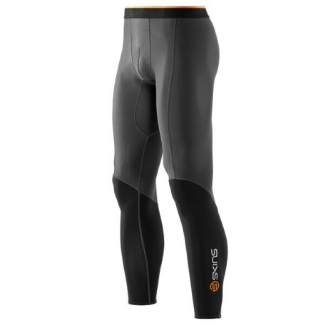 Skins Bio S400 - Thermal Mens black/graphite/orange Long Tights