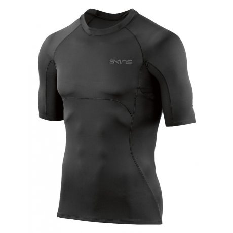 Skins DNAmic Ultimate (A400) Mens Short Sleeve Top black