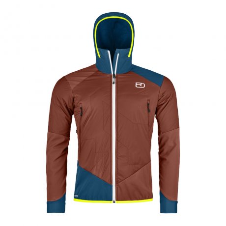 Ortovox COL BECCHEI HYBRID JACKET M clay orange