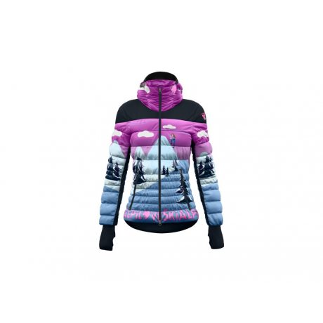 Crazy Idea Jacket Crows Woman i love skialp