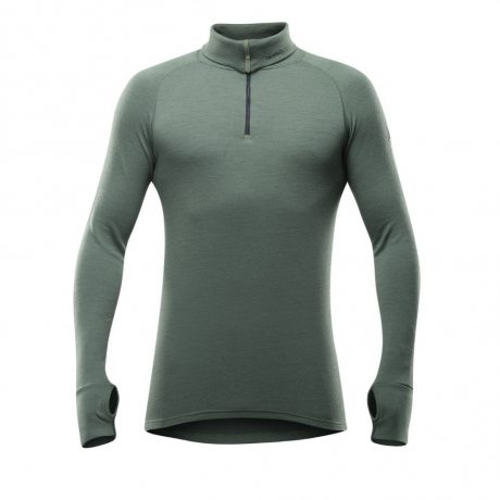 Devold Expedition Merino 235 Z.Neck Man forest