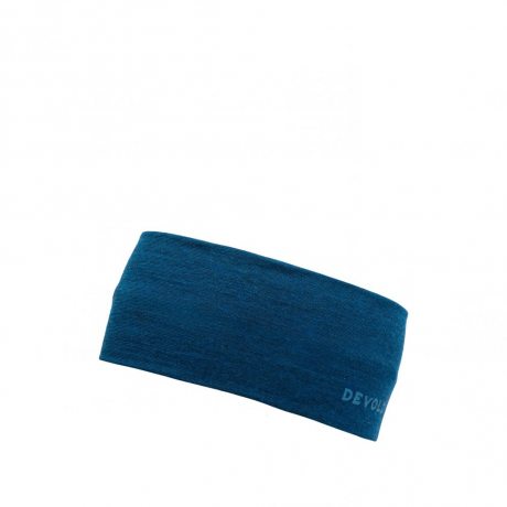 Devold Running Merino 130 Headband skydiver dark