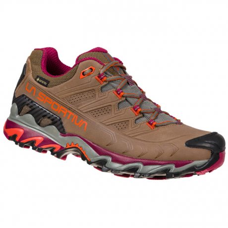 La Sportiva Ultra Raptor II Leather Wide GTX Woman taupe/red plum