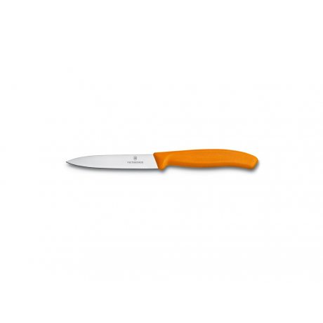 Victorinox Nůž na zeleninu 10 cm oranžový