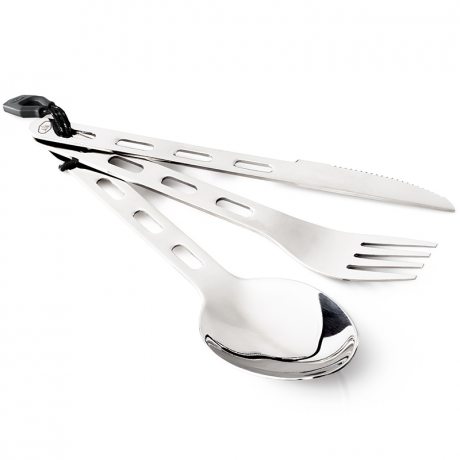 GSI Outdoors Stainless 3 pc. Ring Cutlery