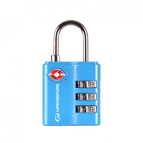 Lifeventure TSA Combi Lock aqua