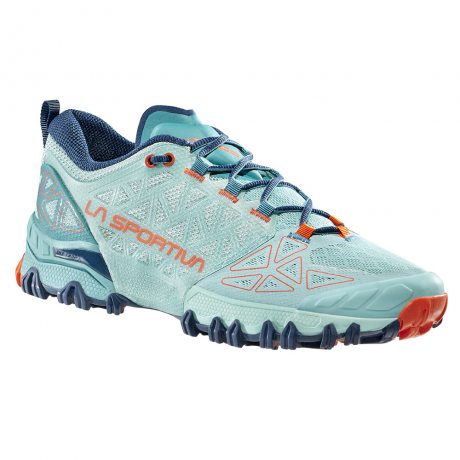 La Sportiva Bushido II Woman lagoon/cherry tomato