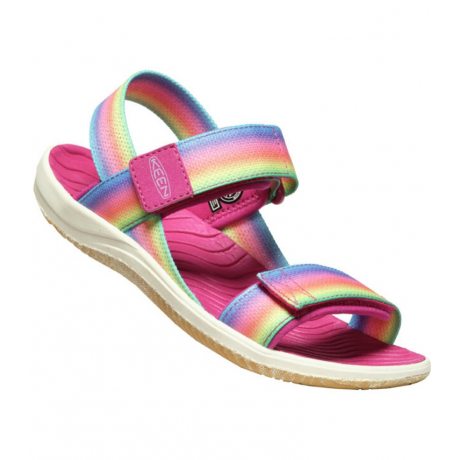 Keen ELLE BACKSTRAP JR rainbow/festival fuchsia