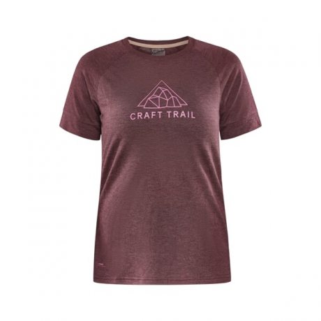 CRAFT ADV Trail Wool SS W červená 1913722-492200