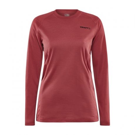 CRAFT CORE Warm Baselayer LS W červená 1912534-421000