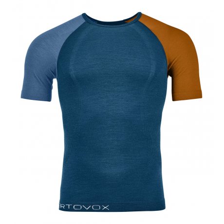 Ortovox 120 Competition Light Short Sleeve M petrol blue