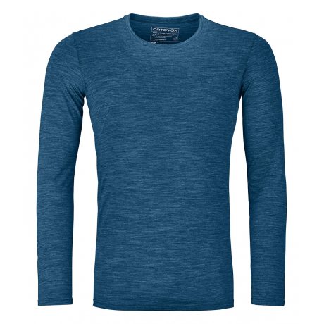 Ortovox 150 Cool Clean Long Sleeve M petrol blue blend