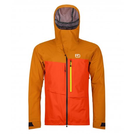 Ortovox 3L Ravine Shell Jacket M hot orange