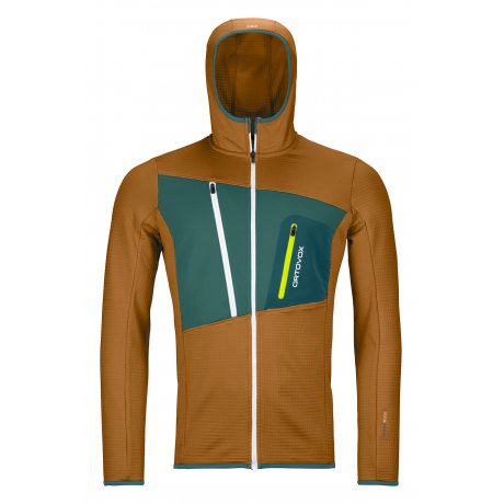 Ortovox FLEECE GRID HOODY M sly fox