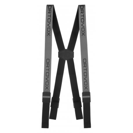 Ortovox Logo Suspenders grey blend