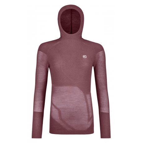 Ortovox Merino Thermovent Hoody W mountain rose