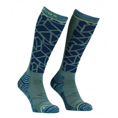 Ortovox Ski Tour Compression Long Socks M deep ocean