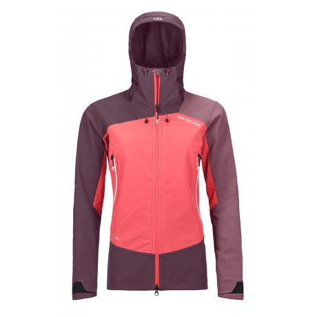 Ortovox WESTALPEN SOFTSHELL JACKET W coral