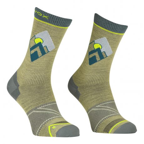 Ortovox Alpine Light Compression Mid Socks M wabisabi