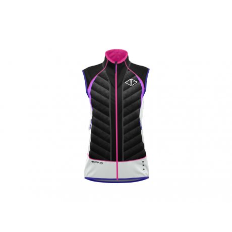 Crazy Idea Vest Channel Woman pop