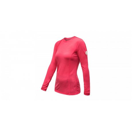 SENSOR MERINO AIR dámské triko dl.rukáv magenta 23200024