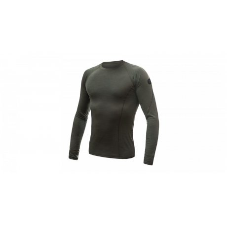 SENSOR MERINO AIR pánské triko dl.rukáv olive green 23200009