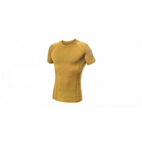 SENSOR MERINO AIR pánské triko kr.rukáv mustard 23200004