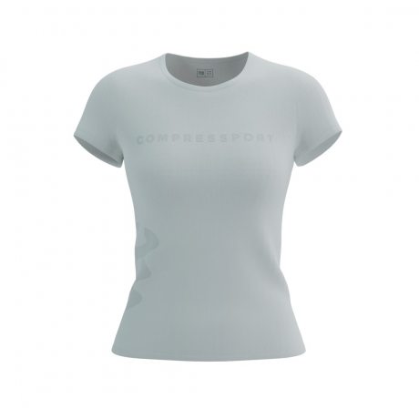 COMPRESSPORT LOGO SS TSHIRT W bílá