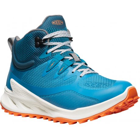 KEEN ZIONIC MID WP W fjord blue/tangerine