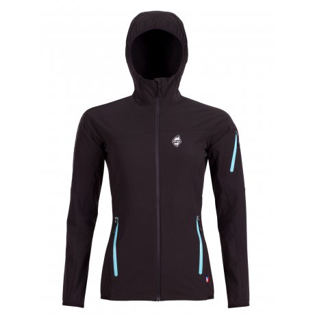 High Point VERSA LADY HOODY JACKET black/iron gate