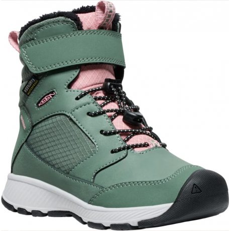 KEEN SKUA WINTER WP K dark forest/rose elegance