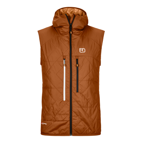 Ortovox Swisswool Piz Boe Vest M bristle brown