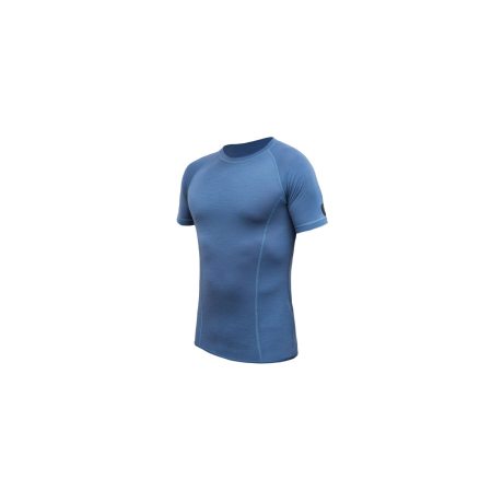 SENSOR MERINO AIR pánské triko kr.rukáv riviera blue