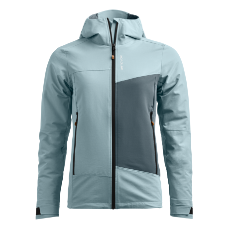 Ortovox Seceda Softshell Jacket W glacier grey