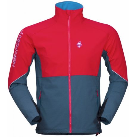 High Point GALE JACKET red/blue shadow