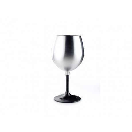 GSI Outdoors Glacier Stainless Nesting Red Wine Glass